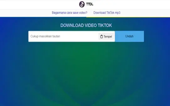 Download Sound TikTok Dengan Situs TTDL
