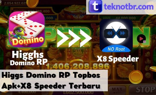 Higgs Domino RP Topbos Apk+X8 Speeder Terbaru