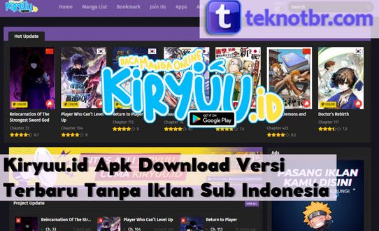 Kiryuu.id Apk Download Versi Terbaru Tanpa Iklan Sub Indonesia